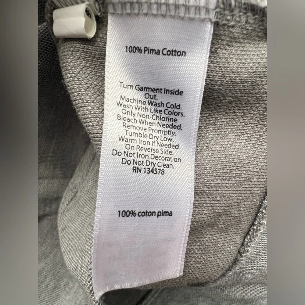 Vineyard Vines-‎ Grey Pima Cotton Quarter Zip - Size: Small